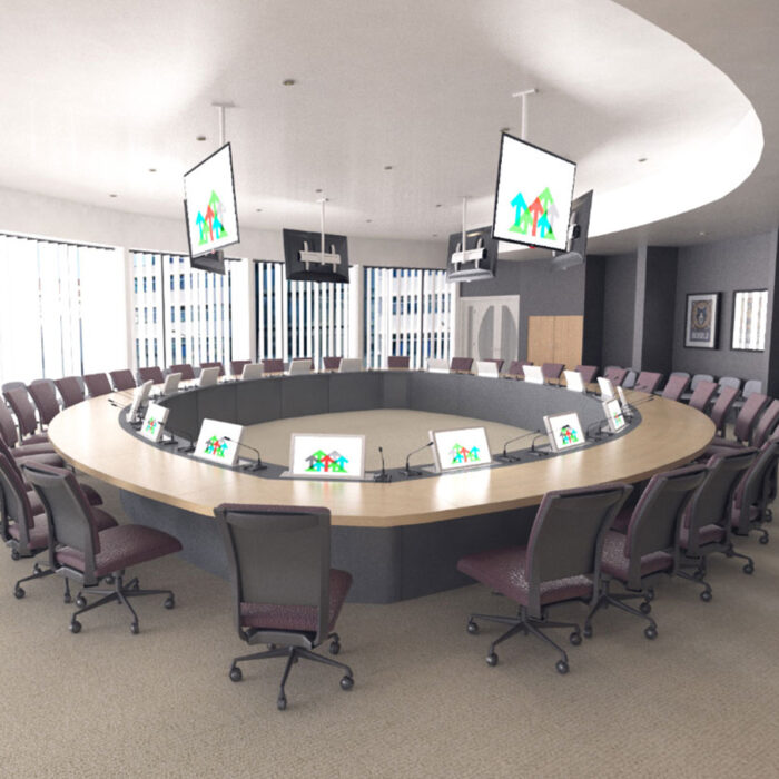 aménager une salle de conférence