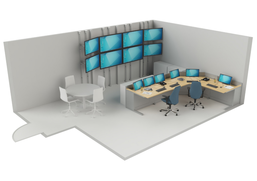 aménager une salle de contrôle
